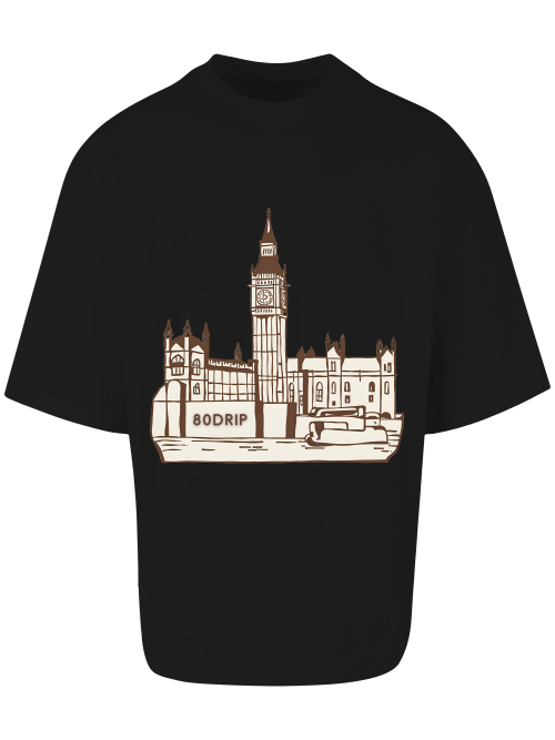80Drip - London version Oversized Tee