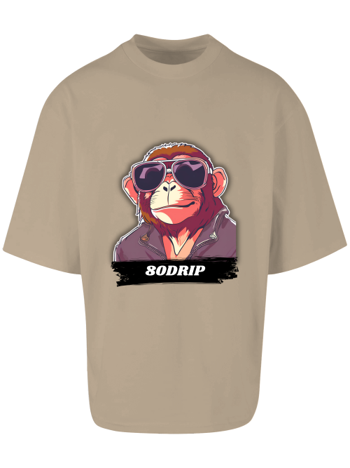 80Drip - Monkey Oversized Tee