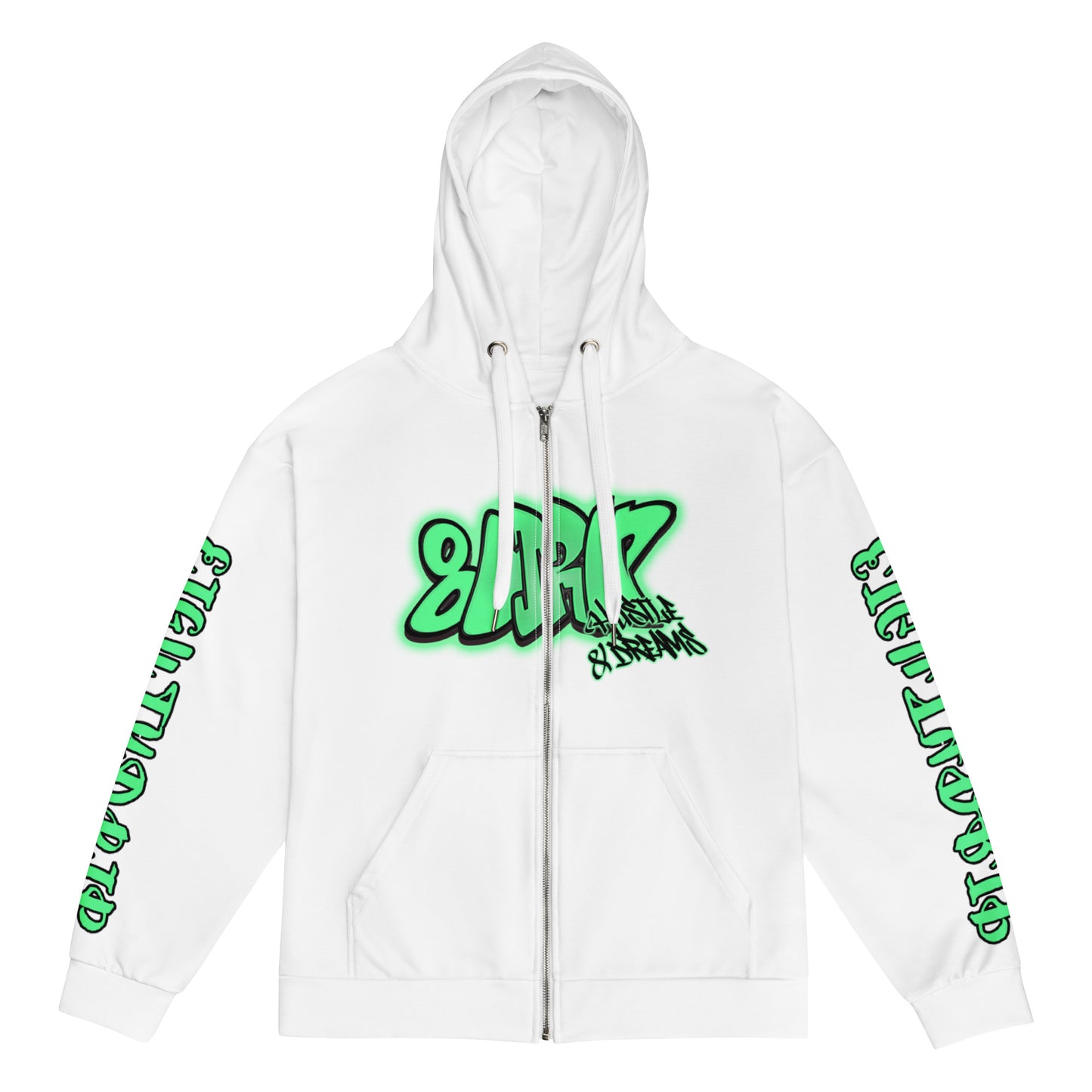80Drip - Graffiti Style Zipper