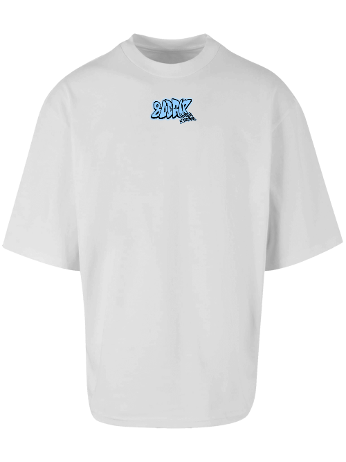80Drip - Graffiti Logo (Blue) Oversized Tee