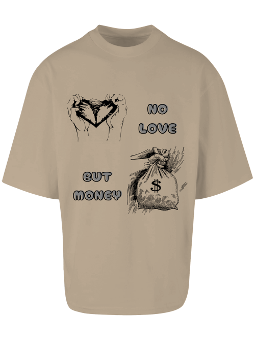 80Drip - No Love but Money Oversized Tee