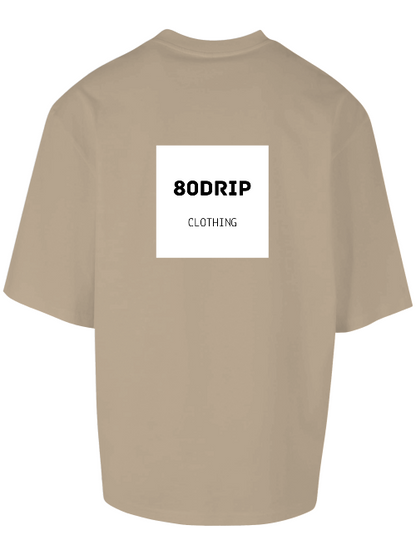 80Drip - written Clothing emblem Oversized Tee