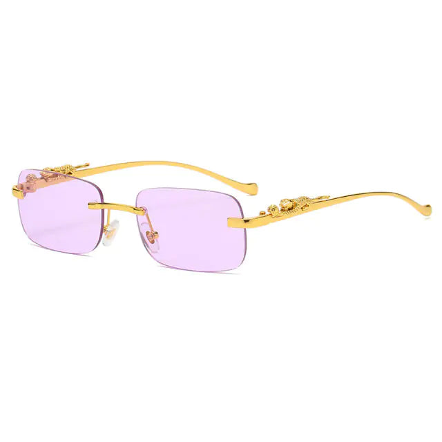 80Drip - Vintage Randlose Sonnenbrille