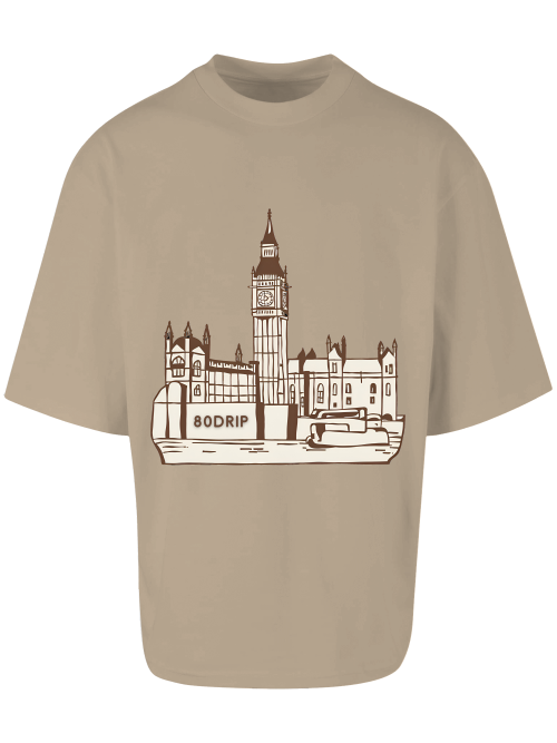 80Drip - London version Oversized Tee