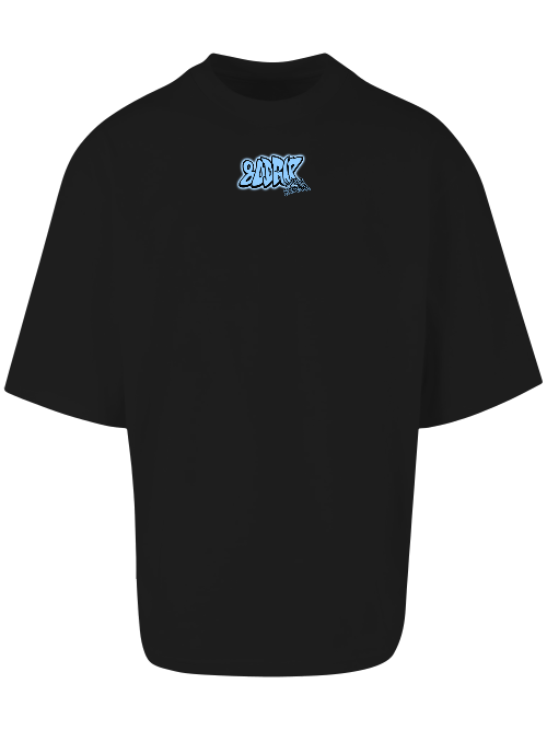 80Drip - Graffiti Logo (Blue) Oversized Tee