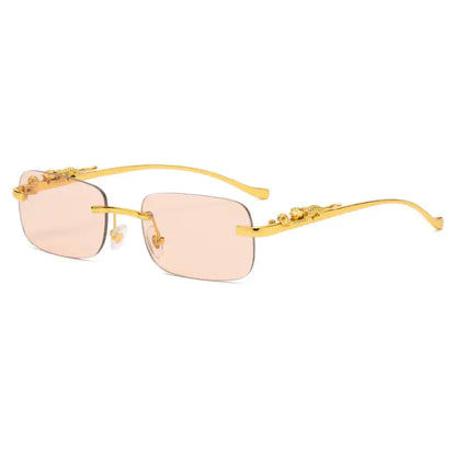 80Drip - Vintage Randlose Sonnenbrille