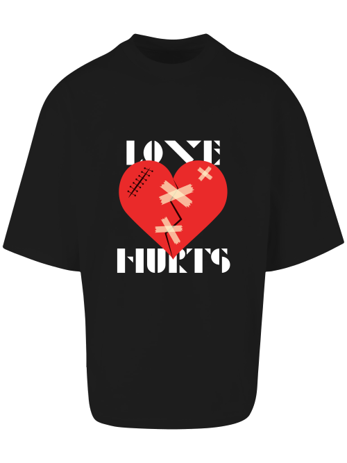 80Drip - Love Hurts Oversized Tee