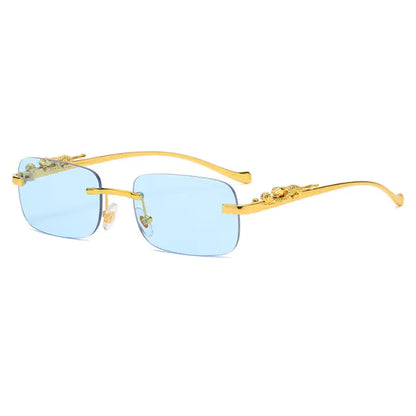 80Drip - Vintage Randlose Sonnenbrille