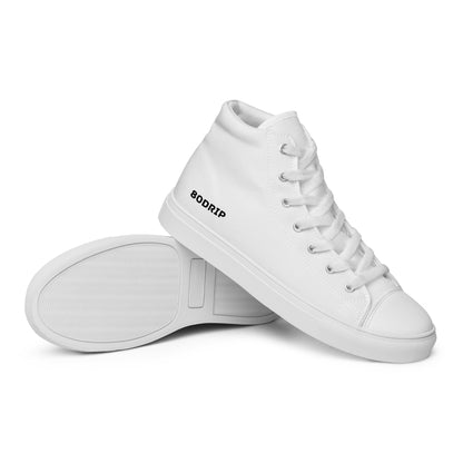 80Drip - High-Top Leinenschuhe