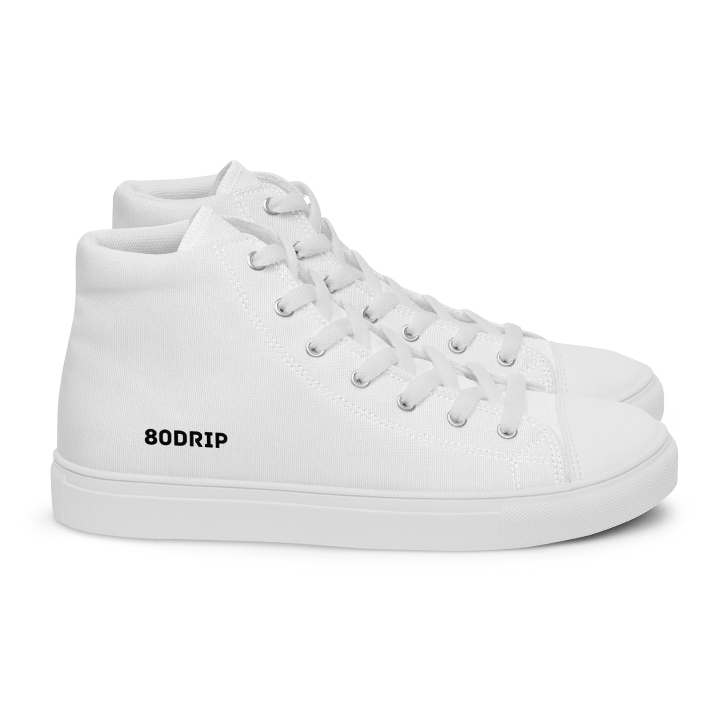 80Drip - High-Top Leinenschuhe