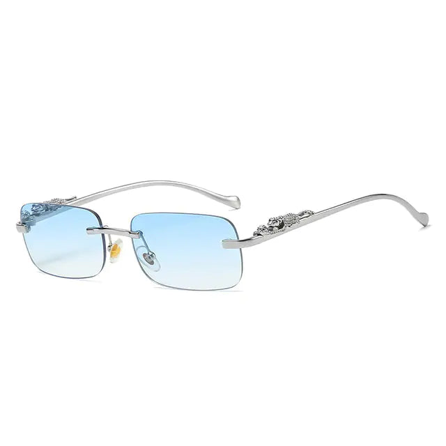 80Drip - Vintage Randlose Sonnenbrille