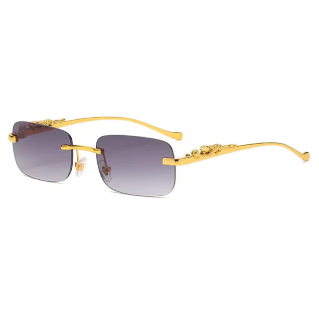 80Drip - Vintage Randlose Sonnenbrille